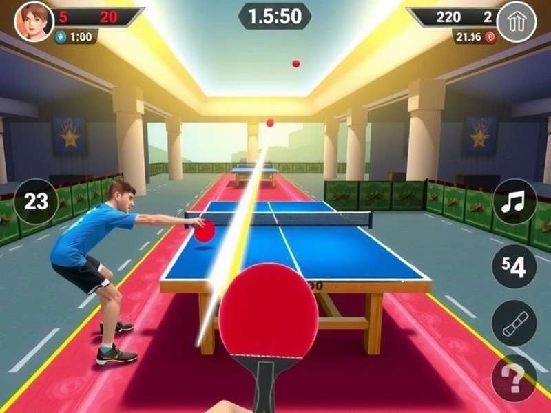 Delhi Table Tennis Hero Gameplay